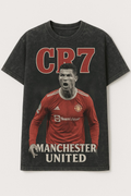 CR7 Legacy Point – Vintage Manchester United Tee