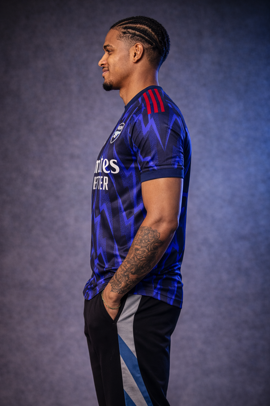 Arsenal Thunder Strike Jersey – Navy Blue Edition