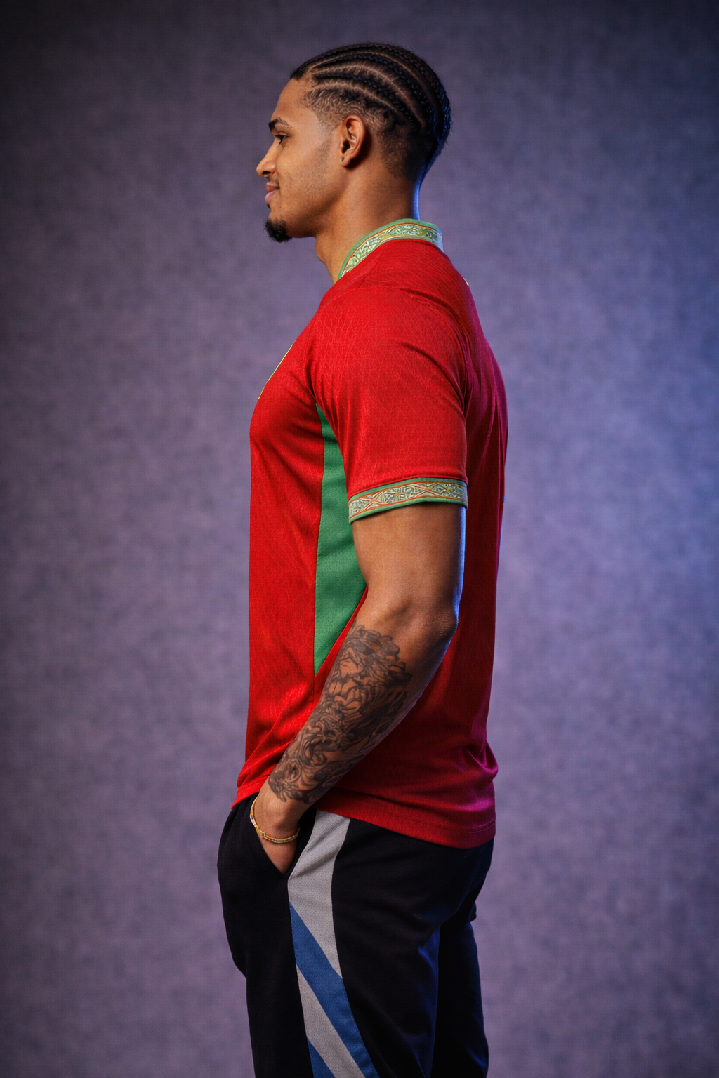 Morocco Heritage Performance Jersey – Red Edition