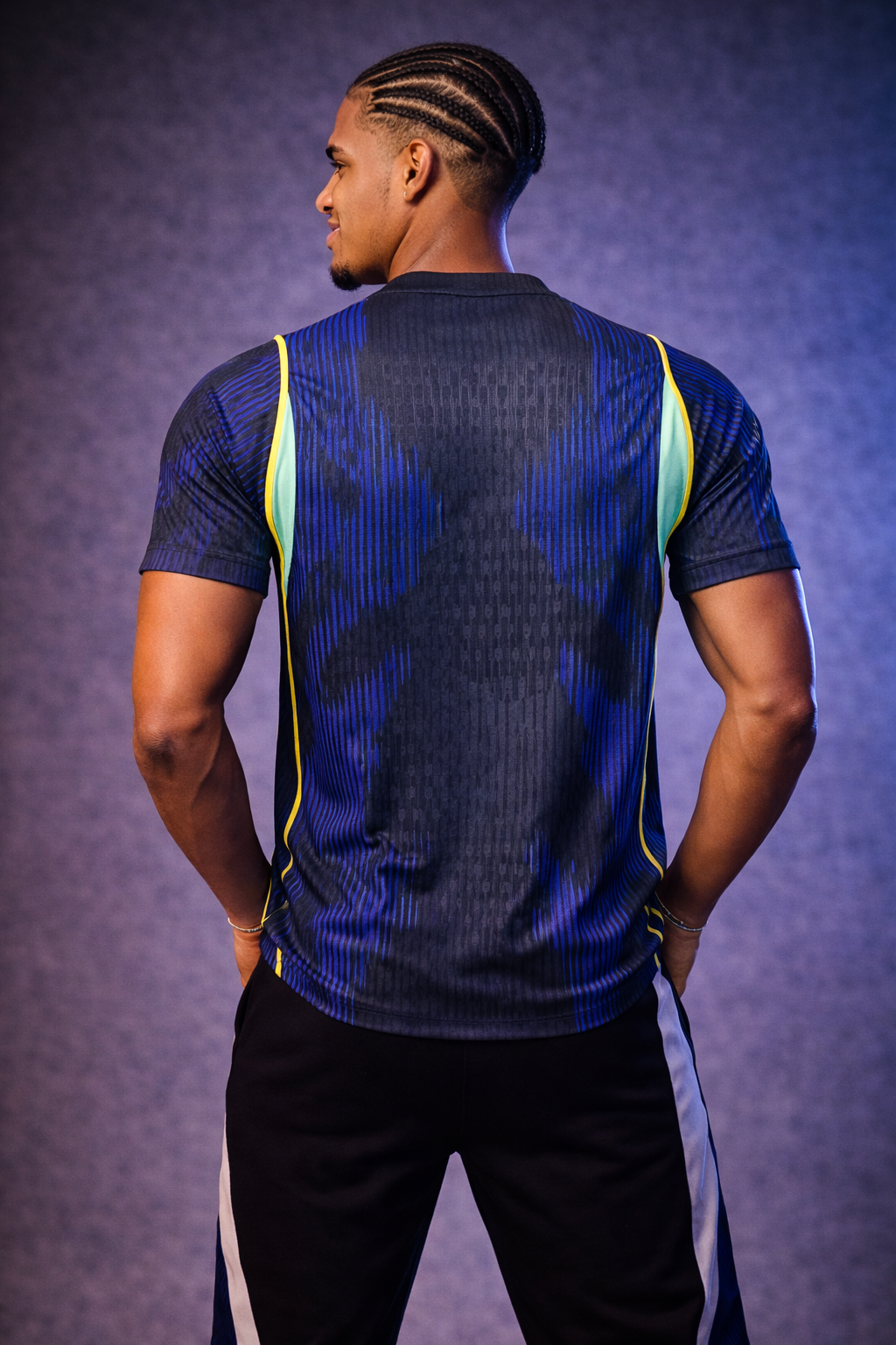 Brazil Phantom Strike Jersey – Navy Blue Edition