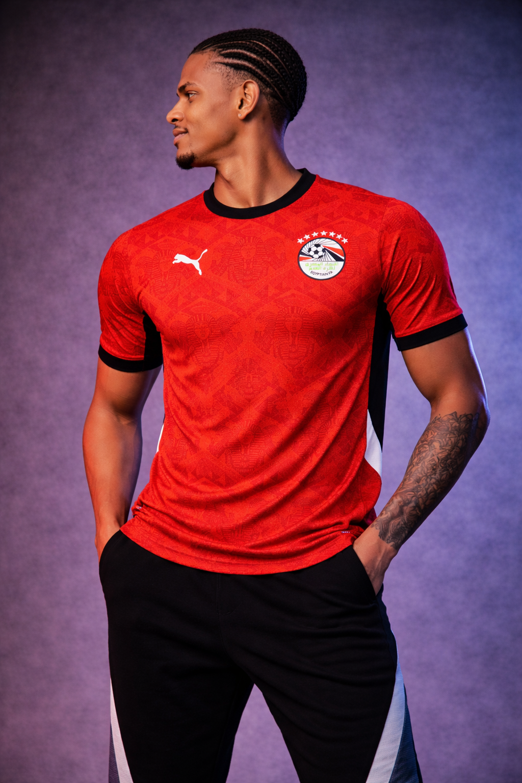 Egypt Pharaoh Heritage Jersey – Red Edition