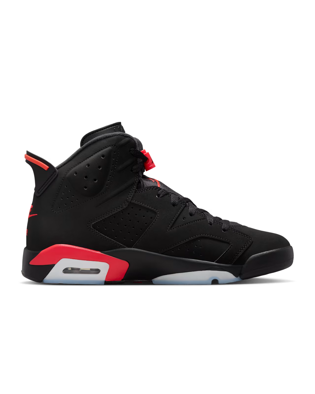 Air Jordan 6 Retro 'Infrared Salesman' Black and Light Crimson