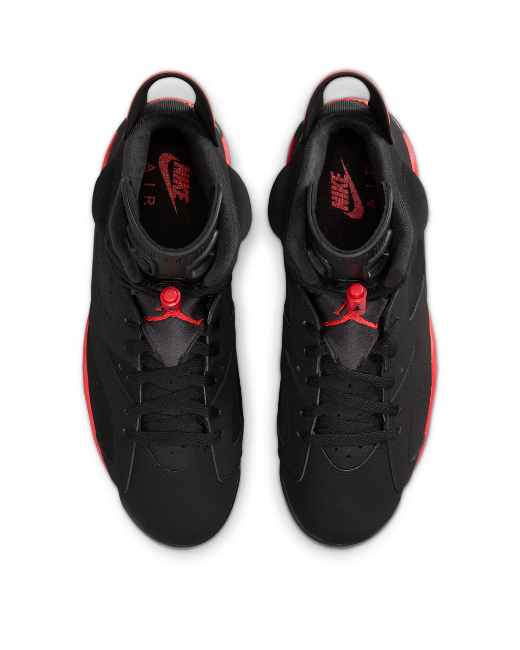 Air Jordan 6 Retro 'Infrared Salesman' Black and Light Crimson