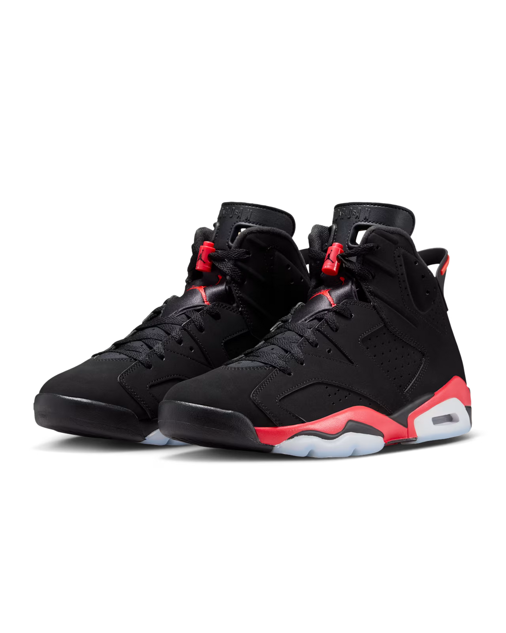 Air Jordan 6 Retro 'Infrared Salesman' Black and Light Crimson